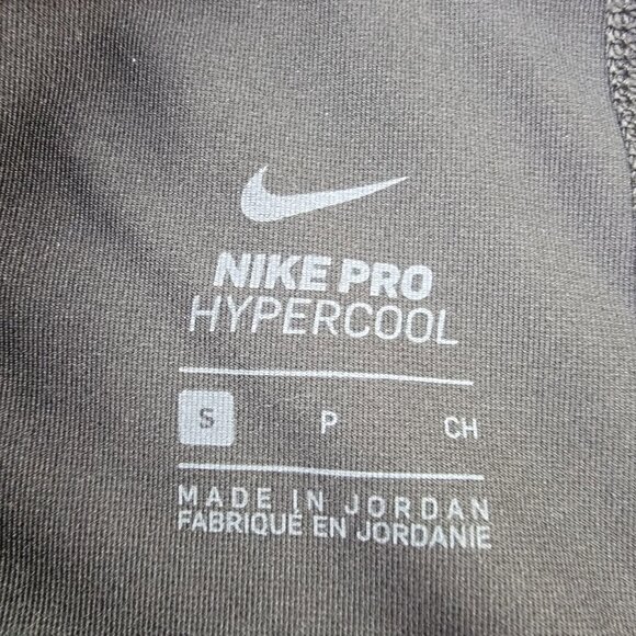 Nike Pro Hypercool Leggings Womens Size Small Black Mesh Panel Activewear - Picture 6 of 16